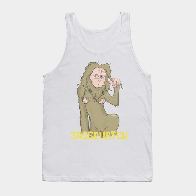 SASSQUATCH Tank Top by ArtOfJHammond